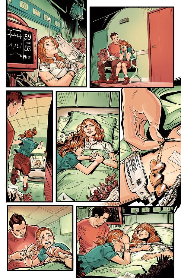 Interior preview page from THE RING: THE MAN WHO BEAT THE MAN #4 OLIVER BARRETT COVER