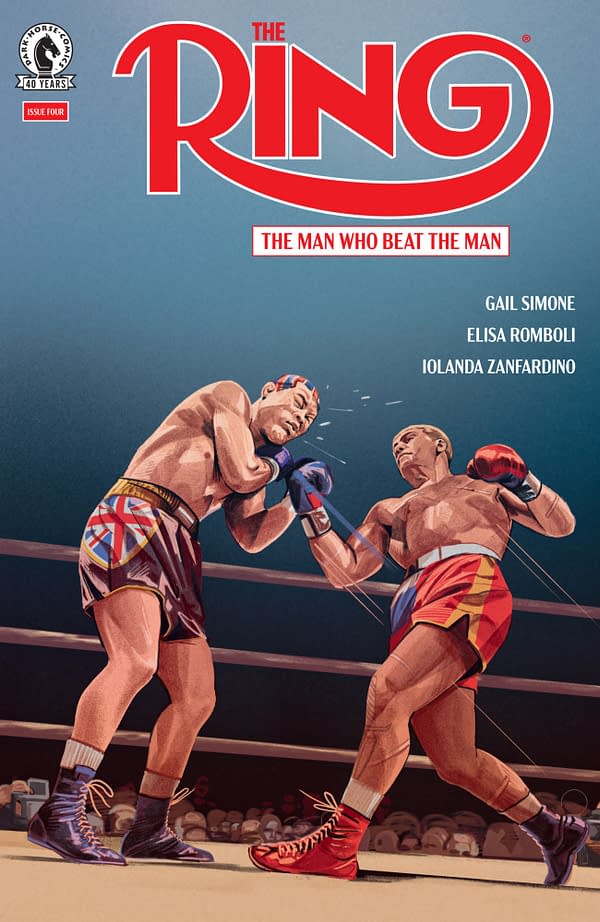 Cover image for THE RING: THE MAN WHO BEAT THE MAN #4 OLIVER BARRETT COVER