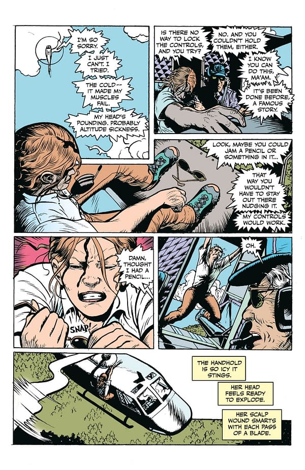 Interior preview page from CONCRETE: STARS OVER SAND #4 PAUL CHADWICK COVER