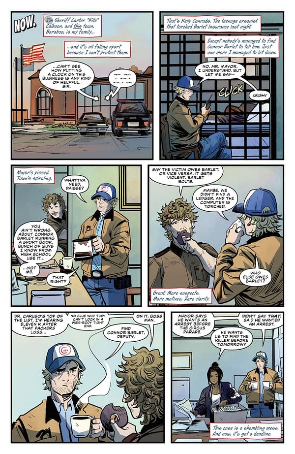 Interior preview page from WITNESS POINT #3 SOO LEE COVER