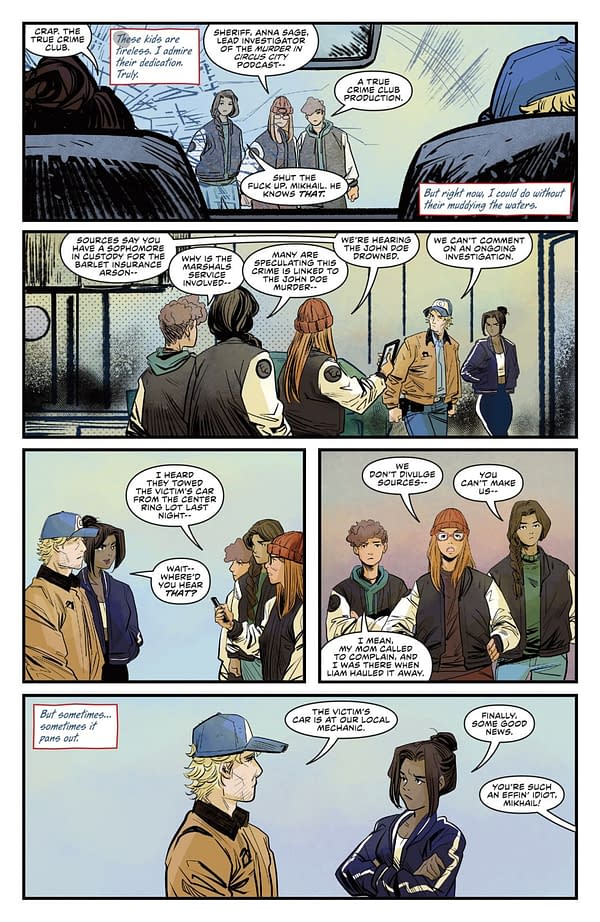 Interior preview page from WITNESS POINT #3 SOO LEE COVER