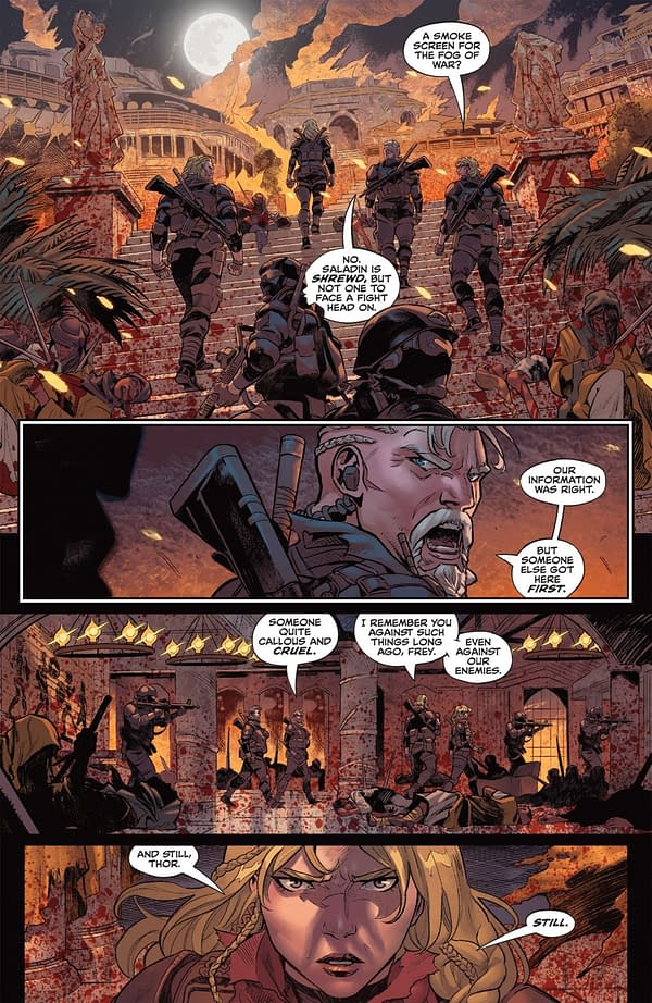 Interior preview page from KILL ALL IMMORTALS III #1 OLIVER BARRETT COVER