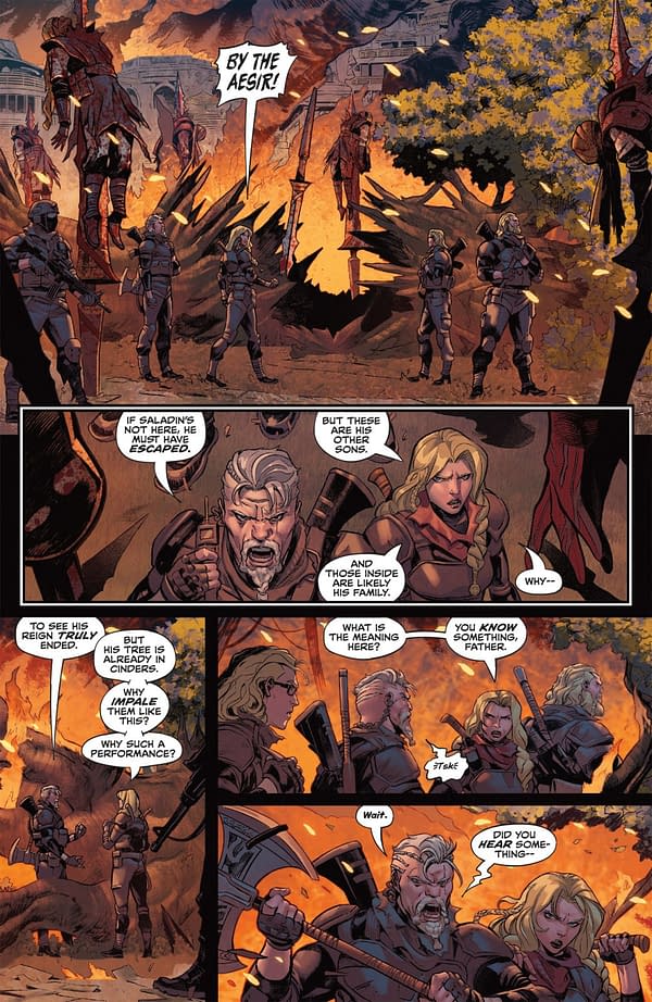 Interior preview page from KILL ALL IMMORTALS III #1 OLIVER BARRETT COVER