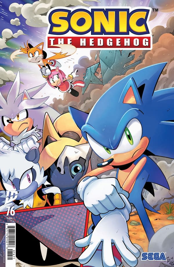 Cover image for SONIC THE HEDGEHOG #76 THOMAS ROTHLISBERGER COVER