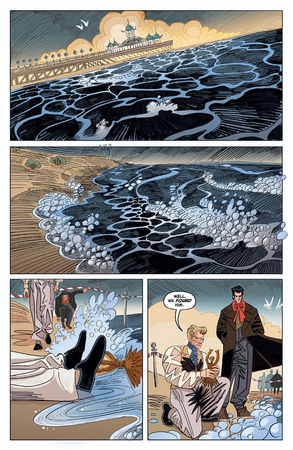Interior preview page from RIPPERLAND #3 FRANCESCA VIVALDI COVER