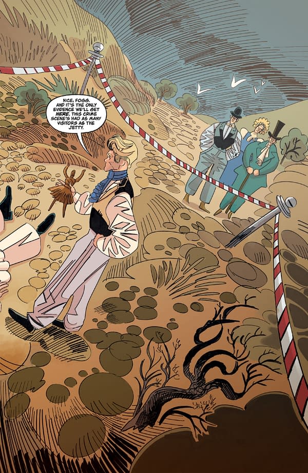 Interior preview page from RIPPERLAND #3 FRANCESCA VIVALDI COVER