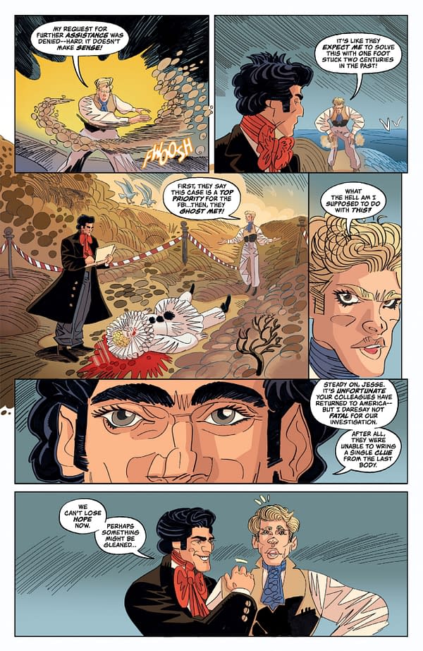 Interior preview page from RIPPERLAND #3 FRANCESCA VIVALDI COVER