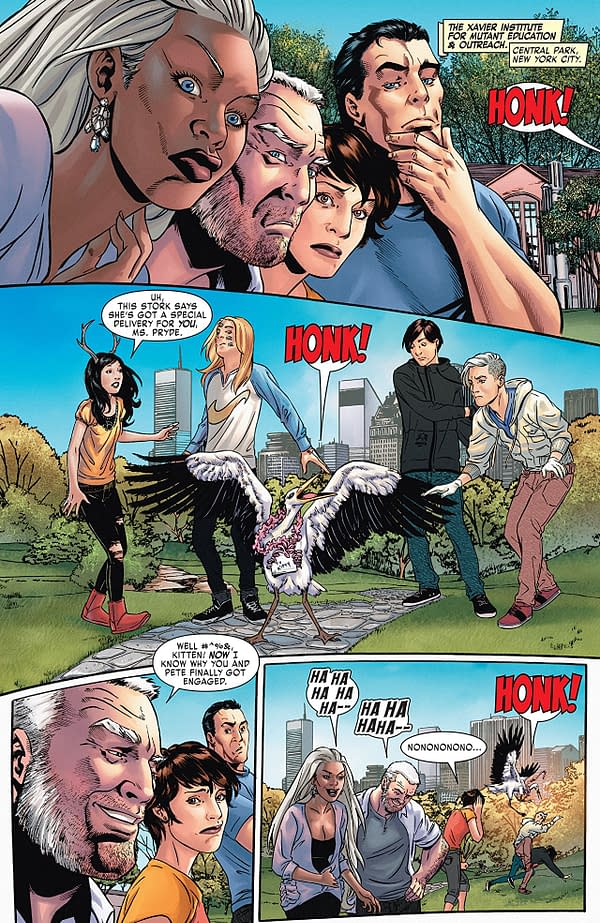 X-Men: Gold Annual #1 art by Alitha E. Martinez, Craig Yeung, Jay David Ramos, and Dono Sanchez-Almara