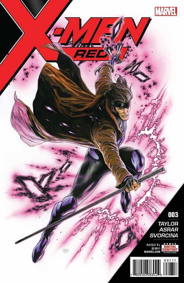 Gambit Officially Joins X-Men: Red Team