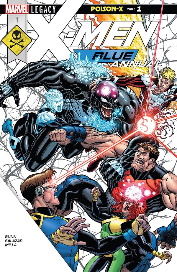 X-Men: Bland Design &#8211; The X-Men/Venom Crossover U Demanded Begins in X-Men Blue Annual #1