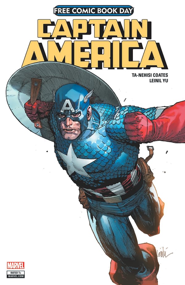 Leinil Yu's Captain America Cover for Free Comic Book Day 2018