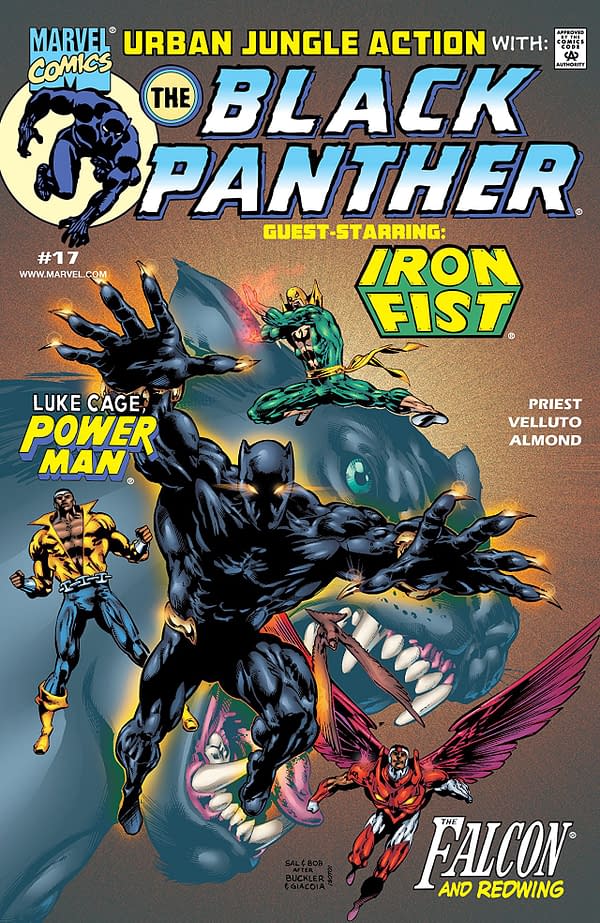 MK: Black Panther #17 cover by Sal Velluto