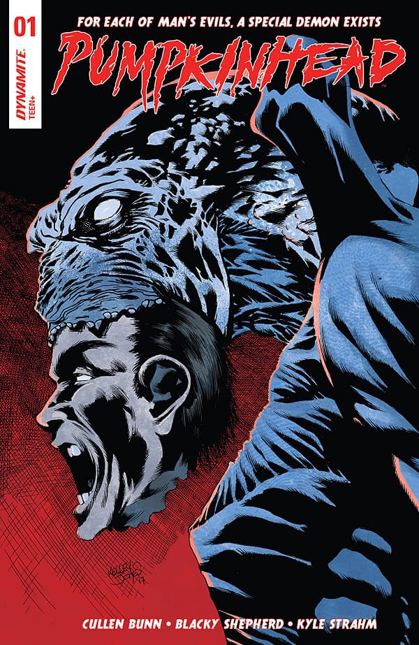 Pumpkinhead #1 cover by Kelley Jones