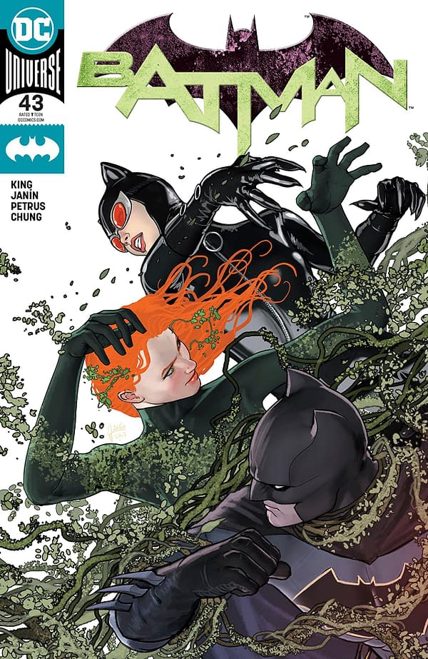 Batman #43 cover by Mikel Janin