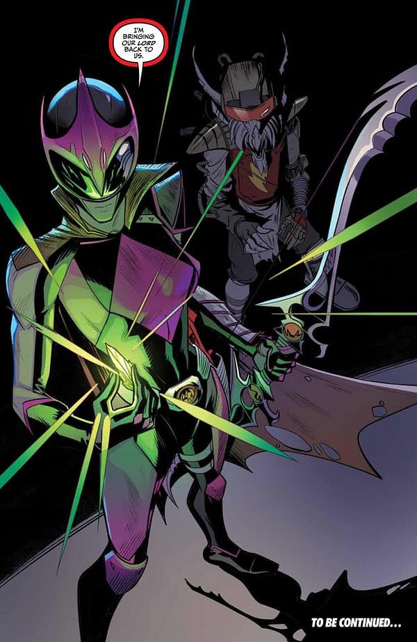 An Omertà Descends Over Mighty Morphin Power Rangers #25 Spoilers From #WonderCon #2018