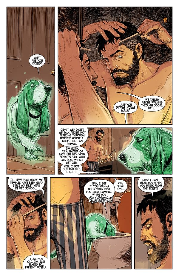 Doctor Strange #386 art by Niko Henrichon with Laurent Grossat