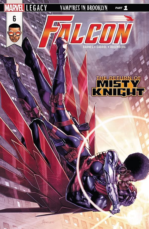 Falcon #6 cover by Jay Anacleto