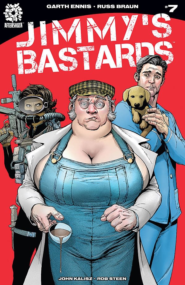 Jimmy's Bastards #7 cover by Andy Clarke