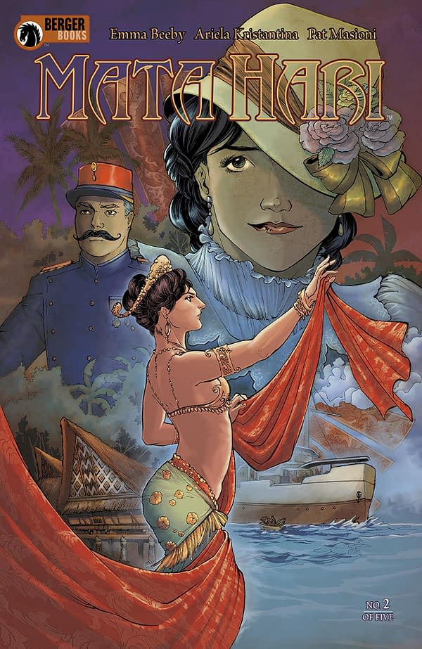 Mata Hari #2 cover by Ariela Kristantina