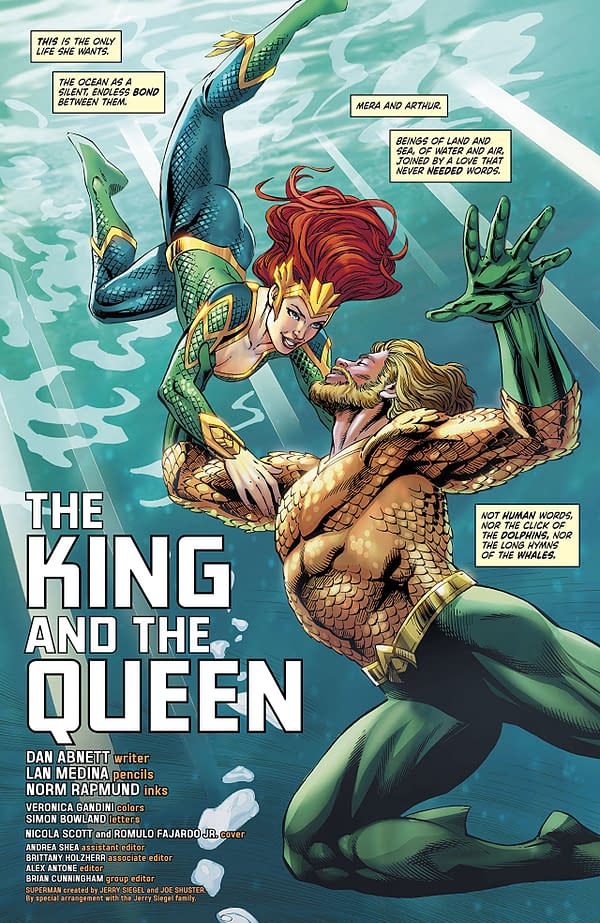 Mera: Queen of Atlantis #2 art by Lan Medina, Norm Rapmund, and Veronica Gandini