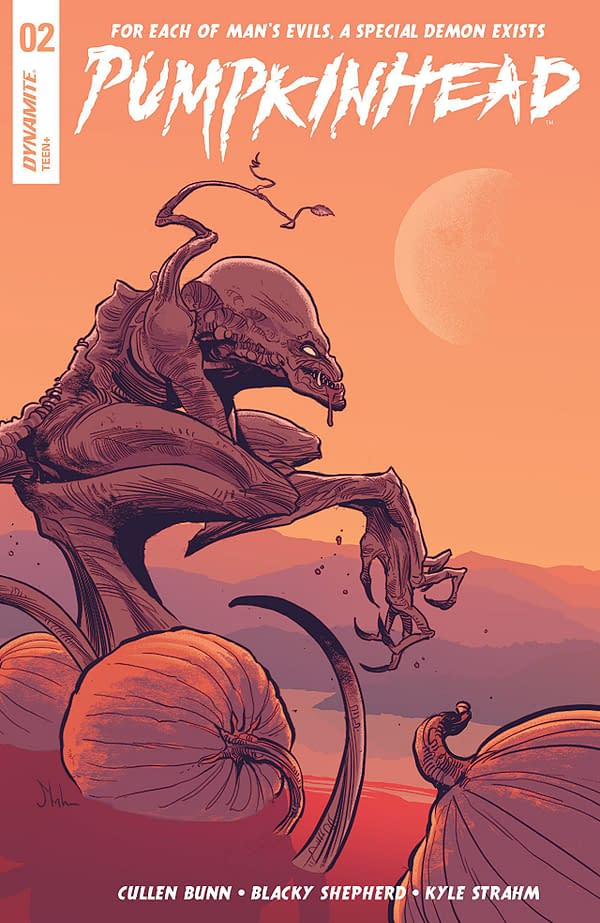 Pumpkinhead #2 Cover by Blacky Shepherd