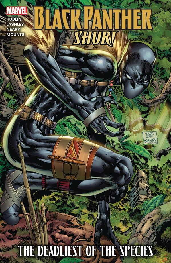 Marvel to Rename Deadliest of the Species to Shuri: Deadliest of the Species (Cover UPDATE)