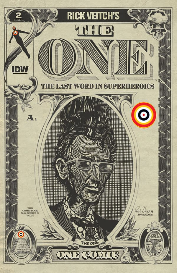 The One #2 Cover by Rick Veitch