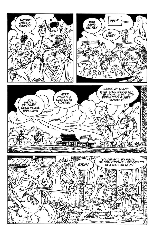 Usagi Yojimbo: The Hidden #1 art by Stan Sakai