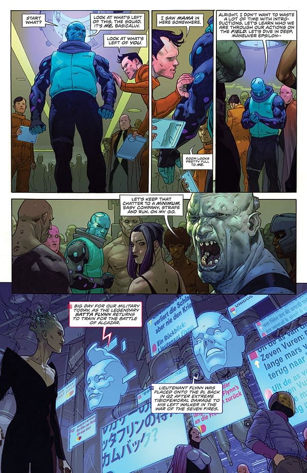 VS #2 art by Esad Ribic and Nic Klein