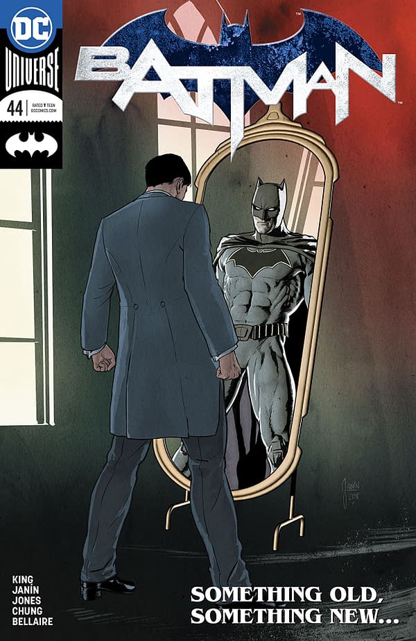 Batman #44 cover by Mikel Janin