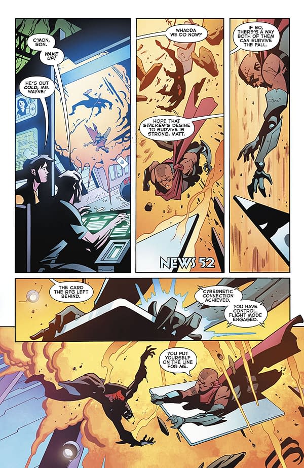 Batman Beyond #18 art by Phil Hester, Ande Parks, and Michael Spicer