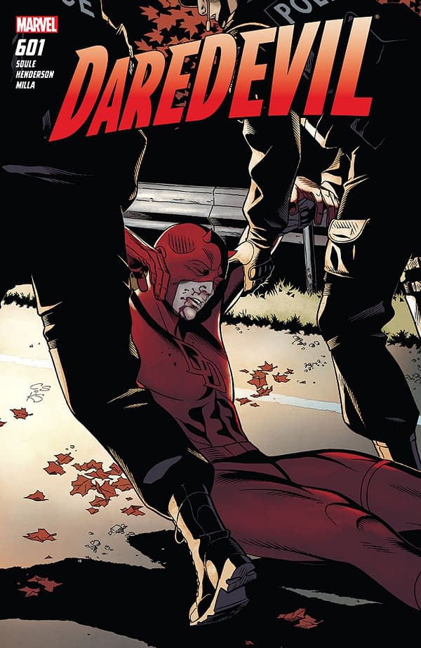 Daredevil #601 cover by Chris Sprouse