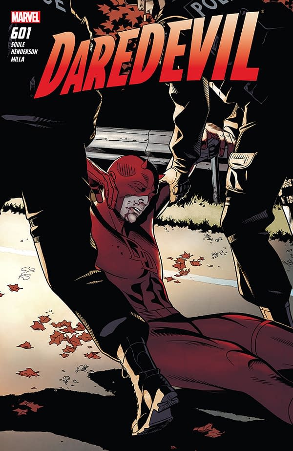 Daredevil #601 cover by Chris Sprouse, Karl Story, and Jordie Bellaire