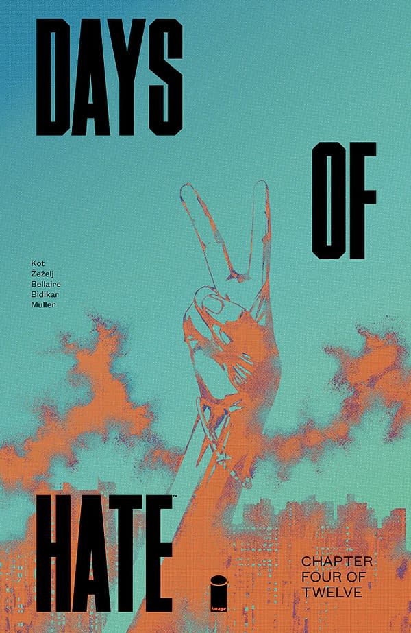 Days of Hate #4 cover by Danijel Zezelj