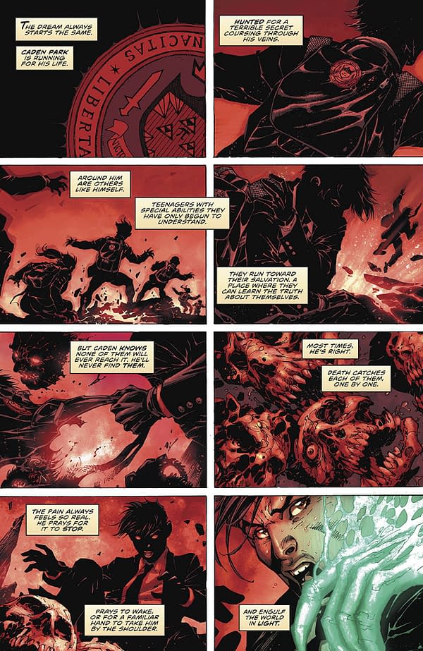 Immortal Men #1 art by Jim Lee, Scott Williams, Richard Friend, Jeremiah Skipper, and Alex Sinclair