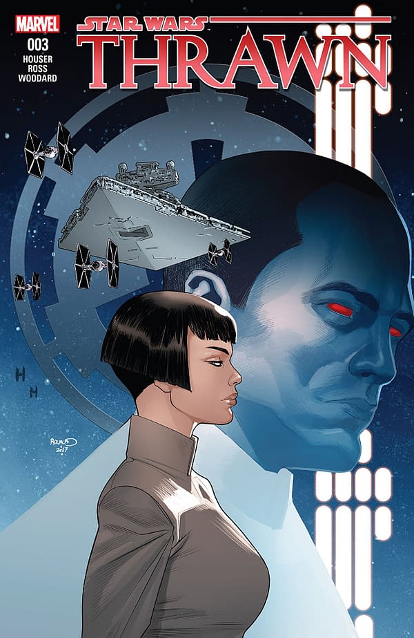 Star Wars: Thrawn #3 cover by Paul Renaud