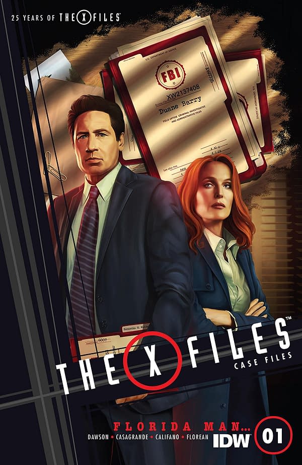 X-Files Case Files: Florida Man #1 cover by Marco Castiello