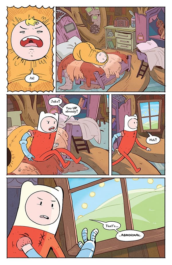 Adventure Time: Beginning of the End #1 art by Marina Julia and Whitney Cogar
