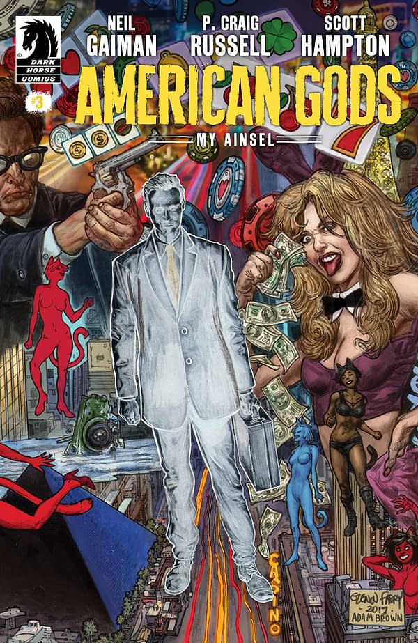 American Gods: My Ainsel #3 cover by Glen Fabry and Adam Brown