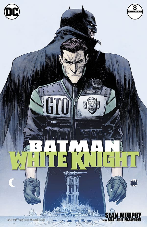 Batman: White Knight #8 cover by Sean Murhpy and Matt Hollingsworth