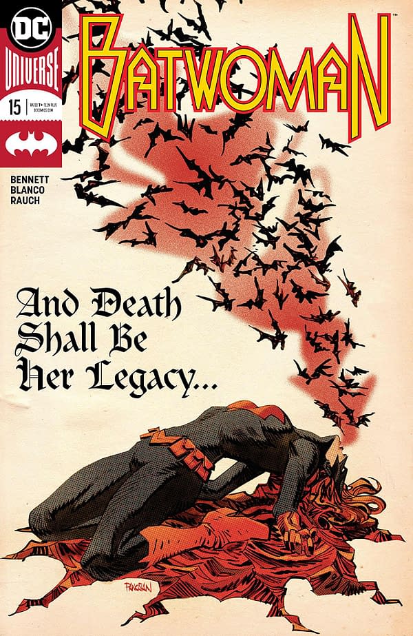 Batwoman #15 cover by Dan Panosian