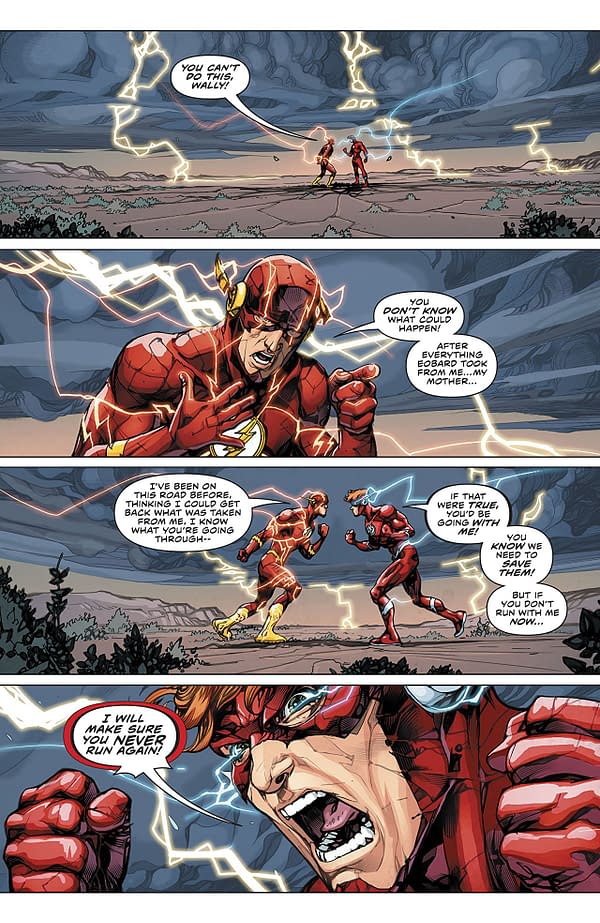 The Flash #47 art by Howard Porter and Hi-Fi