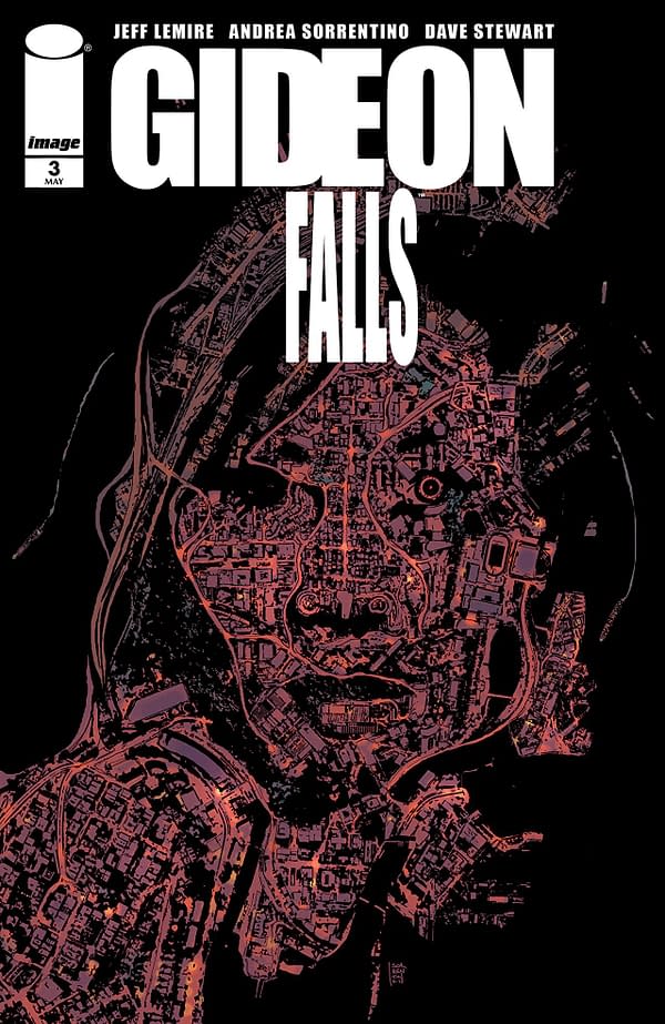 Gideon Falls #3 cover by Andrea Sorrentino