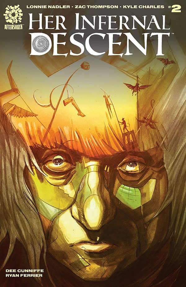 Her Infernal Descent #2 cover by Kyle Charles and Jordan Boyd