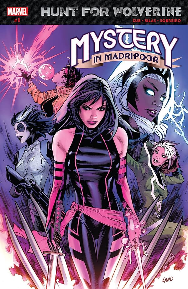 Hunt for Wolverine: Mystery in Madripoor #1 cover by Greg Land