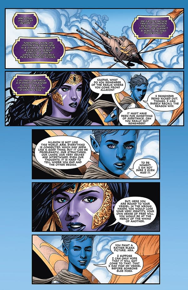 Jirni Vol. 3 #3 art by Michael Sta. Maria, Elias Pineda, Mauricio Campetella, and John Starr