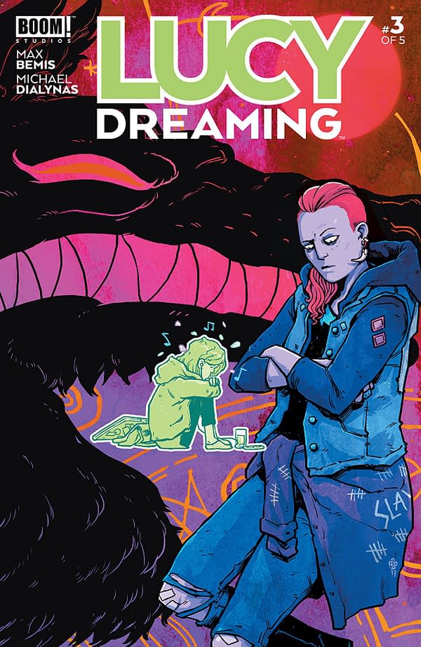 Lucy Dreaming #3 cover by Michael Dialynas