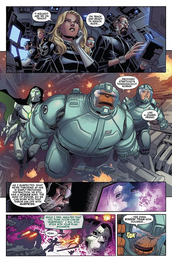 Marvel Two-in-One #6 art by Jim Cheung, Walden Wong, and Frank Martin