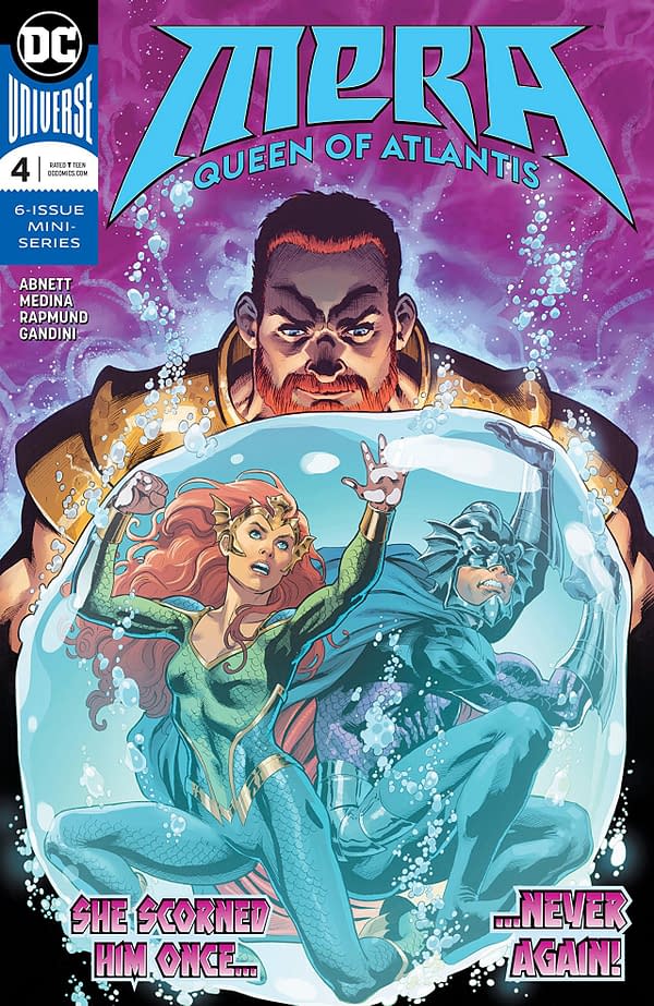 Mera: Queen of Atlantis #4 cover by Nicola Scott and Romulo Fajardo Jr.