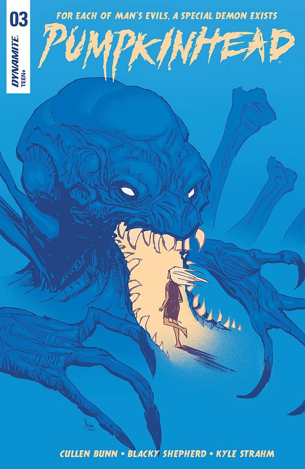 Pumpkinhead #3 cover by Blacky Shepherd